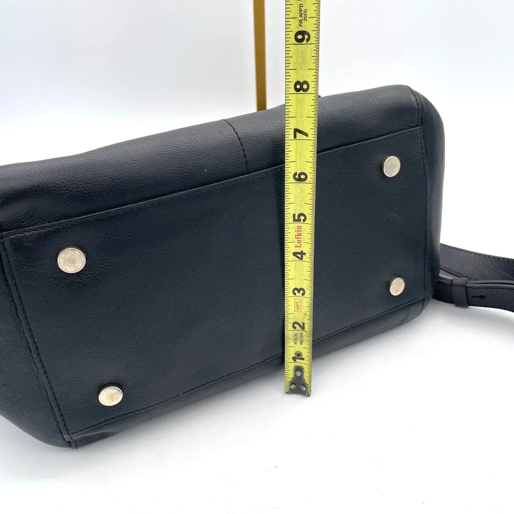 Mina Baie Diaper Bag Leather Backpack Women Large Black Good Condition